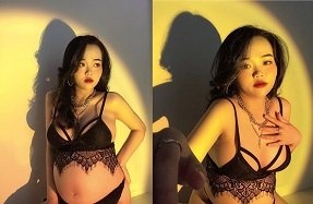 Mang bầu vẫn thèm thuồng, địt nhau vẫn phê - sex clip